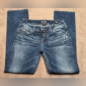 Silver Jeans Suki Fluid Denim Straight Fit Women’s 29x30